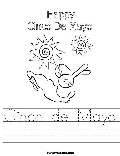 Cinco de Mayo Activity Printables » Homemade Heather
