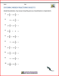 Mixed Numbers to Improper Fractions Worksheets - 15 Worksheets Library