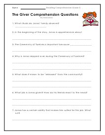 reading comprehension worksheets 5th graders
