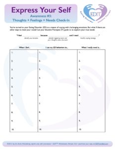 PANS &amp; Eating Disorder/Food Restrictions &amp; Toolkits/Handouts - Aspire