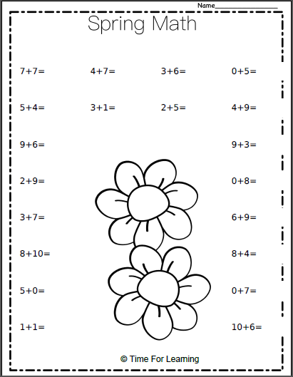 Addition Worksheets