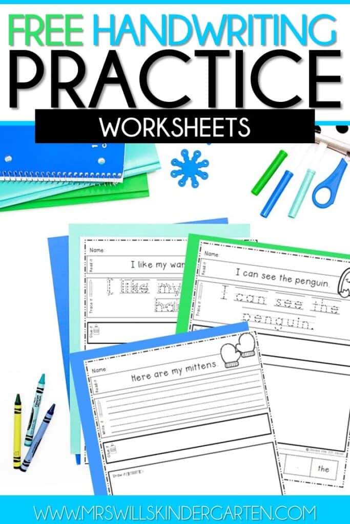 Kindergarten Worksheets - Kids can practice writing uppercase and 