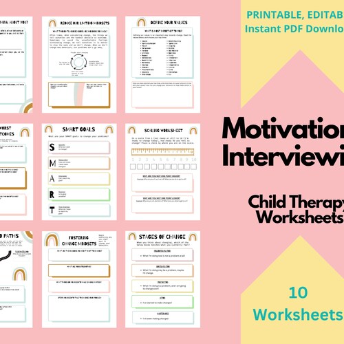 Identifying Core Values Worksheet PDF - TherapyByPro