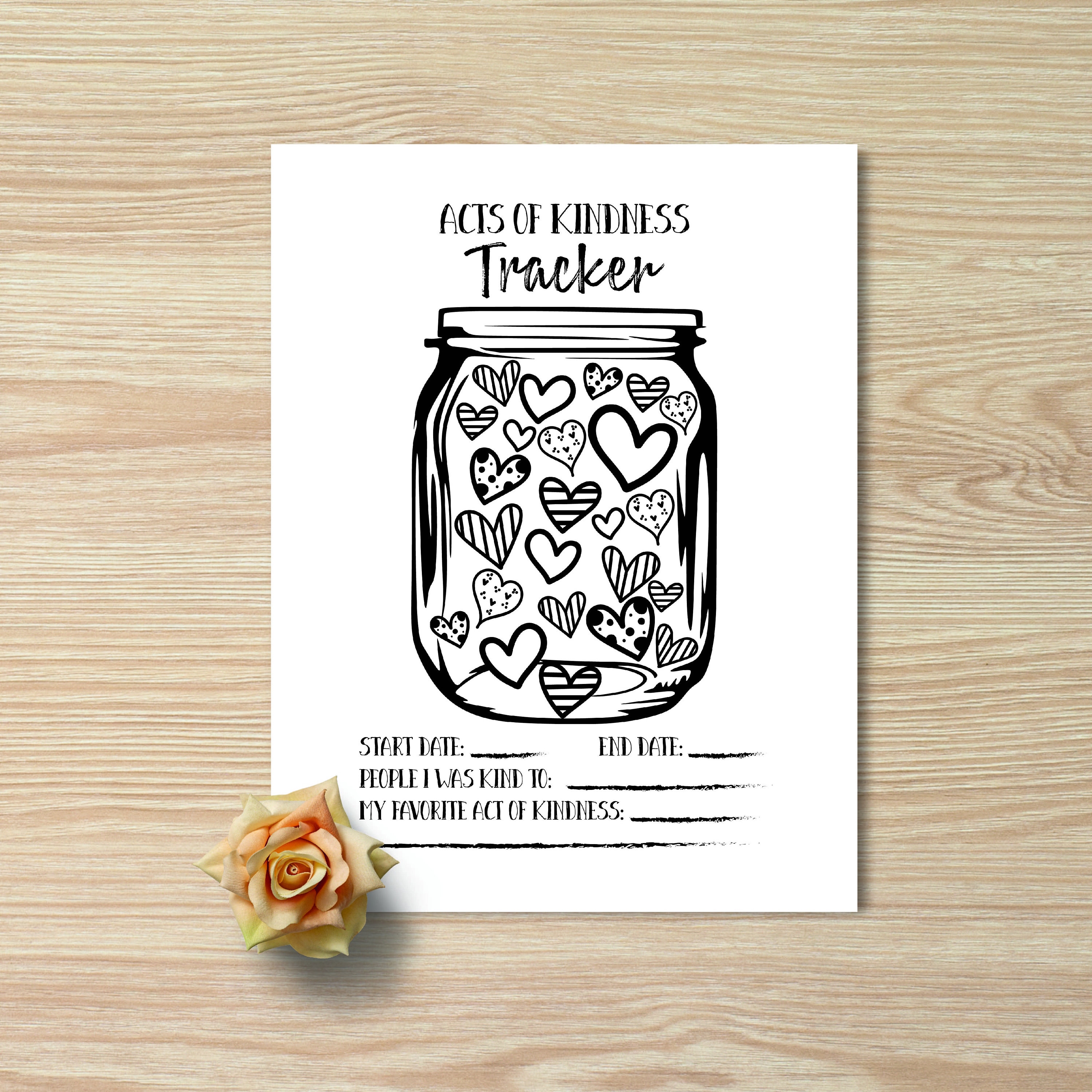 Kindness Worksheet - Twisty Noodle