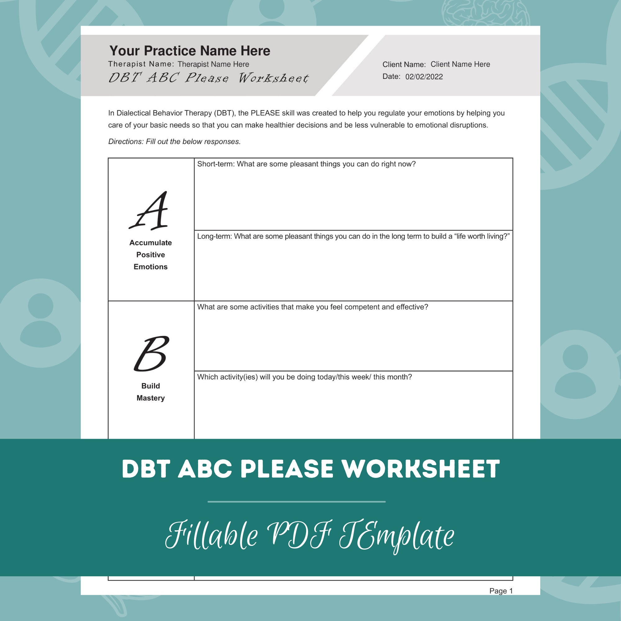 Emotional Regulation Educational Worksheets &  PDFs - LindsayBraman.com