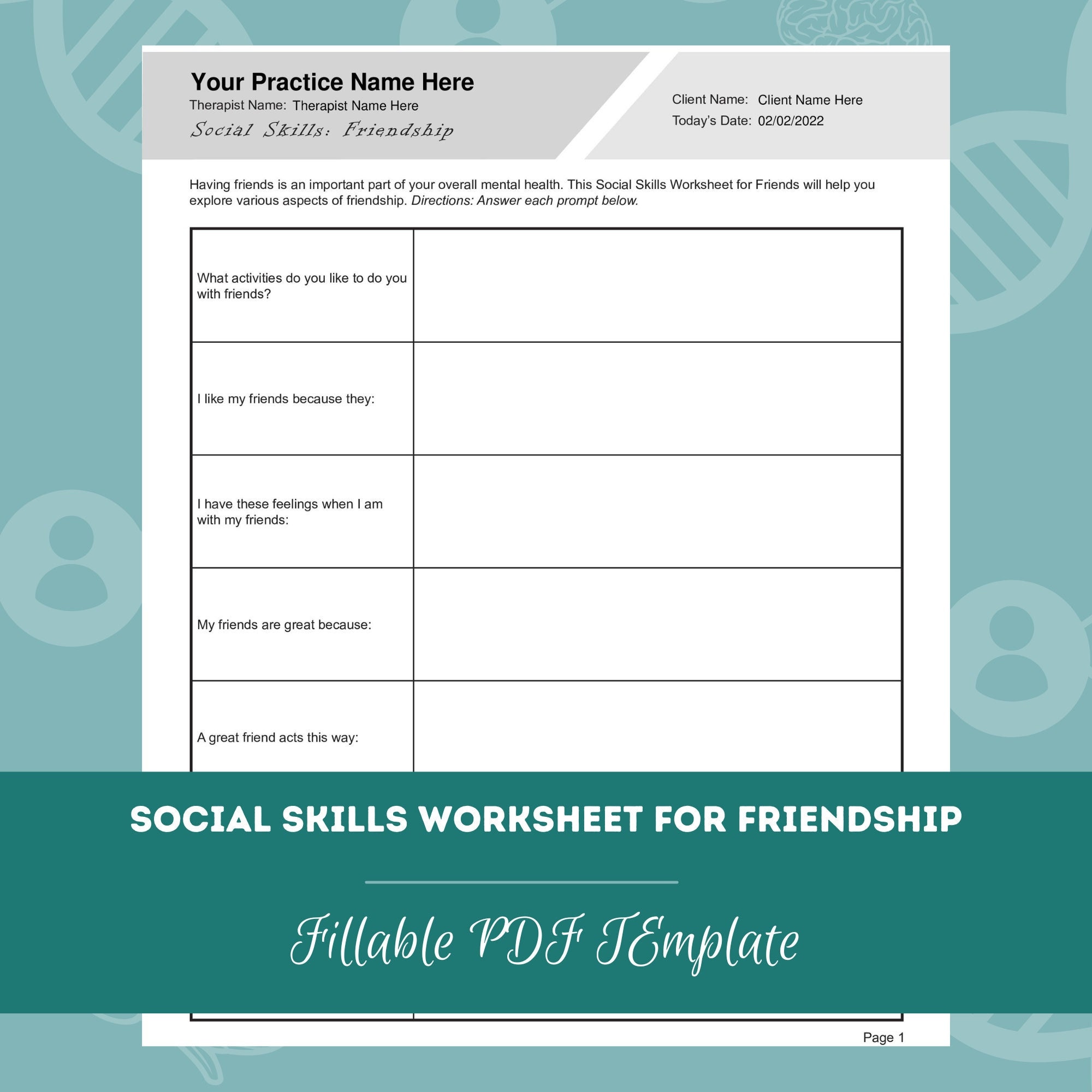 Using Worksheets on Social Skills to Craft a Super Classroom 