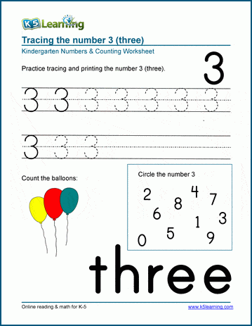 Engaging Counting Worksheets for Preschoolers