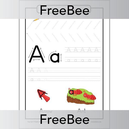 Fun Kindergarten Handwriting Practice Sheets - Playfully Primary