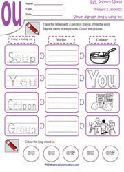 long u worksheets
