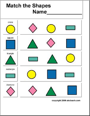 All About Shapes Worksheets. 11 Shapes Worksheets. Preschool 