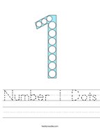 Printable Numbers 1-10 Tracing Worksheets for Preschool - Etsy