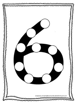 Daycare Worksheets - Kids can develop their number recognition 