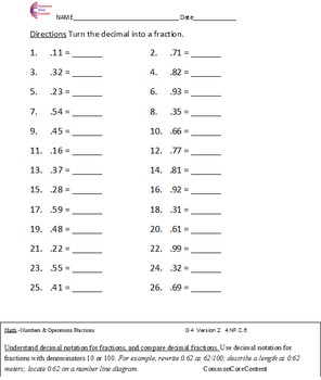 fractions worksheets grade 4