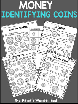 money worksheets for kindergarten
