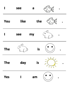 Kindergarten Sight Words Activities