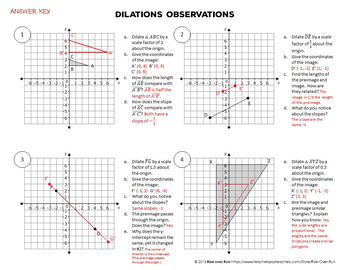 Transformations Notes & Worksheets | Grade 8 & Geometry