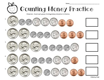 Money Worksheets - Math Monks