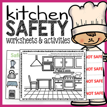 kitchen safety worksheets