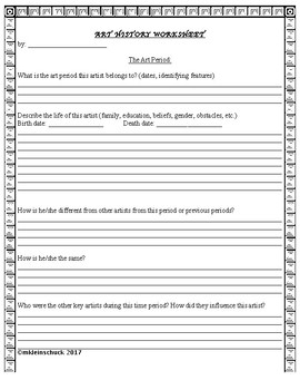 Black History Month Worksheets (Notable Figures A-Z)