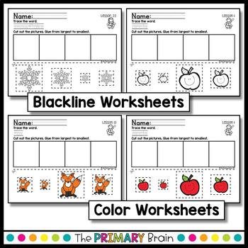 Cut and Paste Picture Puzzle Worksheet - Free Printable, Digital