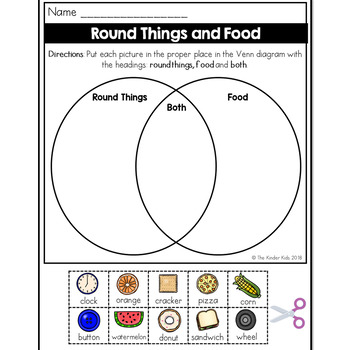Venn Diagram Worksheets