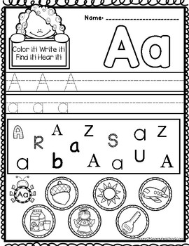 ✏️ FREE Free Printable Preschool Worksheets Tracing Letters
