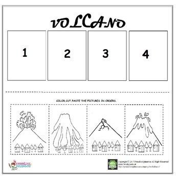 Free Printable Volcano Worksheets - Homeschool Share