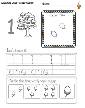 Free Numbers 1 to 10 Practice Worksheets - Ice Cream n Sticky Fingers