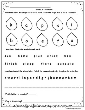 worksheets-on-consonants-and-vowels-for-grade-1-4 - Your Home Teacher