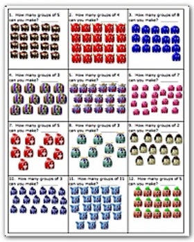 Division Worksheets for Division Facts 1-12 - Paper Trail Design