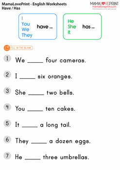 english worksheets for grade 1