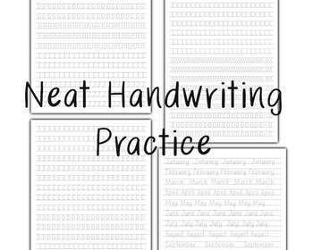 How To Improve Your Handwriting (+FREE Worksheets) | Lettering Daily