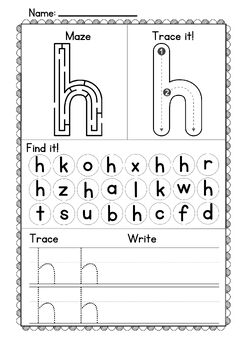 ABCs Dashed Letters Alphabet Writing Practice Worksheet | Student