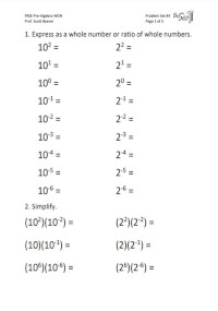 Year 8 Algebra Worksheets Pdf