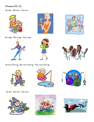 Free Pronouns Worksheets | edHelper.com