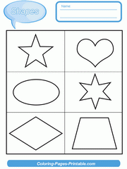 Printable Preschool Shapes Worksheets - Freebie Finding Mom