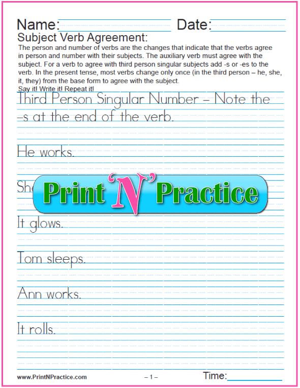 50+ Subject-Verb Agreement worksheets for 4th Class on Quizizz 