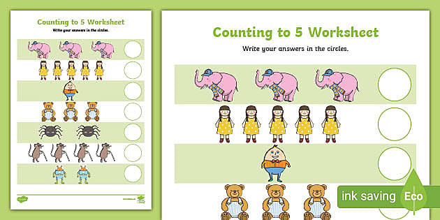 Skip Counting by 5s Worksheets | 2nd Grade Math