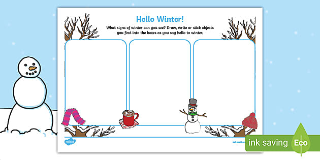 How To Dress For Winter Worksheets | 99Worksheets