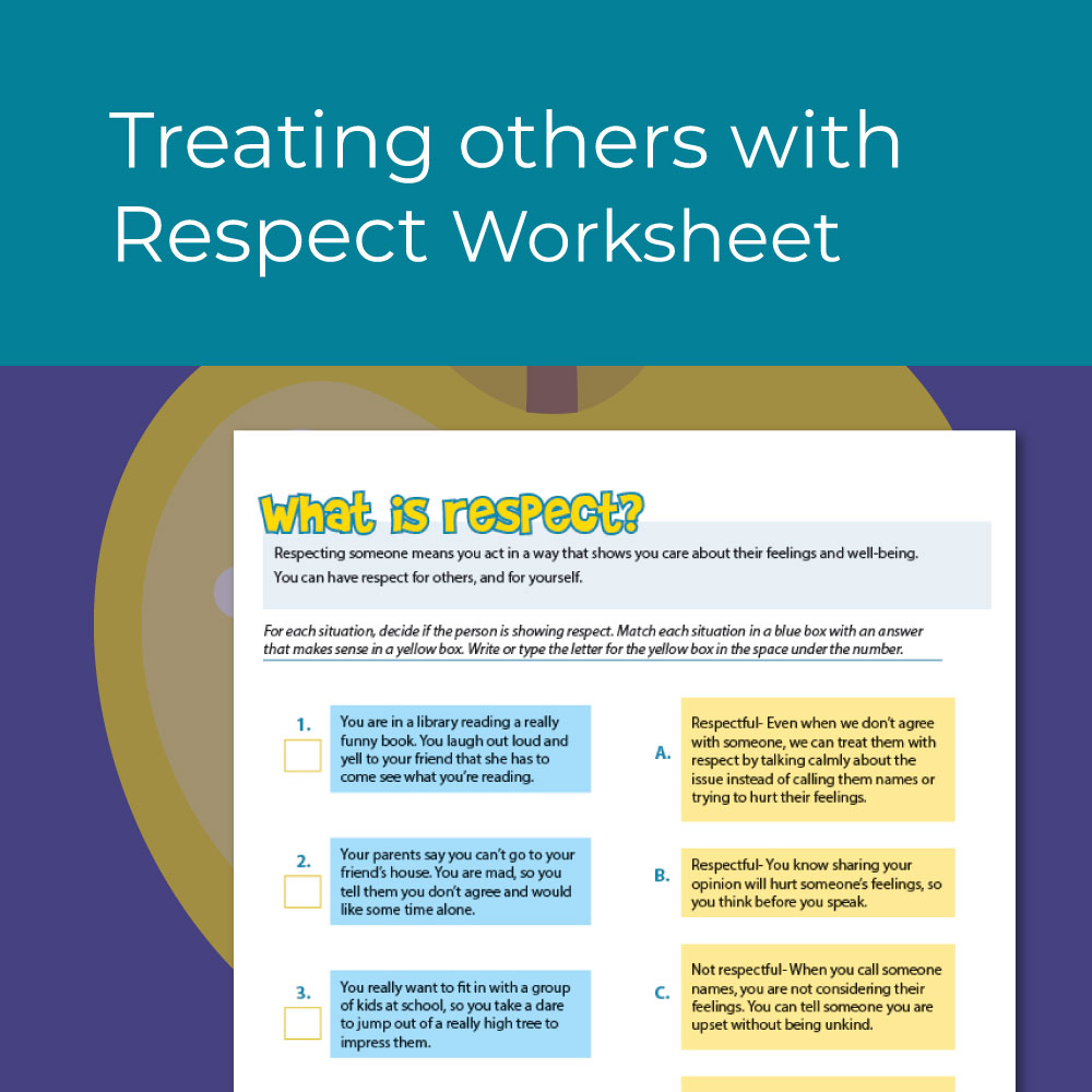 Conflict and Social Skills Worksheets