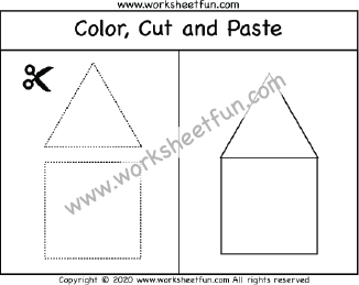 10 Free Grammar Cut and Paste Worksheets PDF Files for First Grade