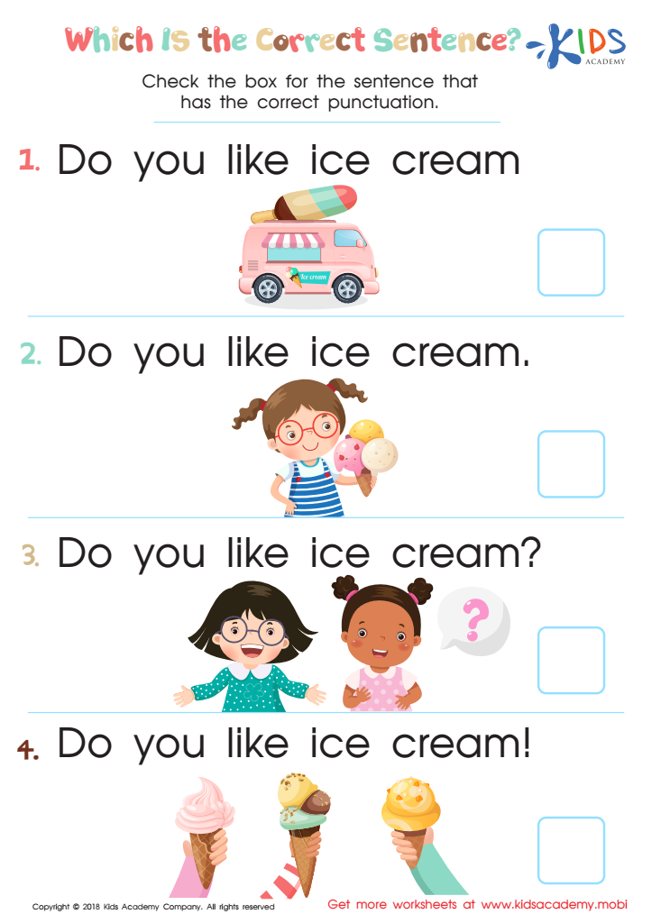 Correct Use of Verbs Printable Worksheets for Grade 1 - Kidpid