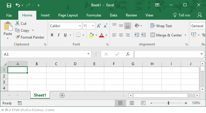 an excel file that contains one or more worksheets