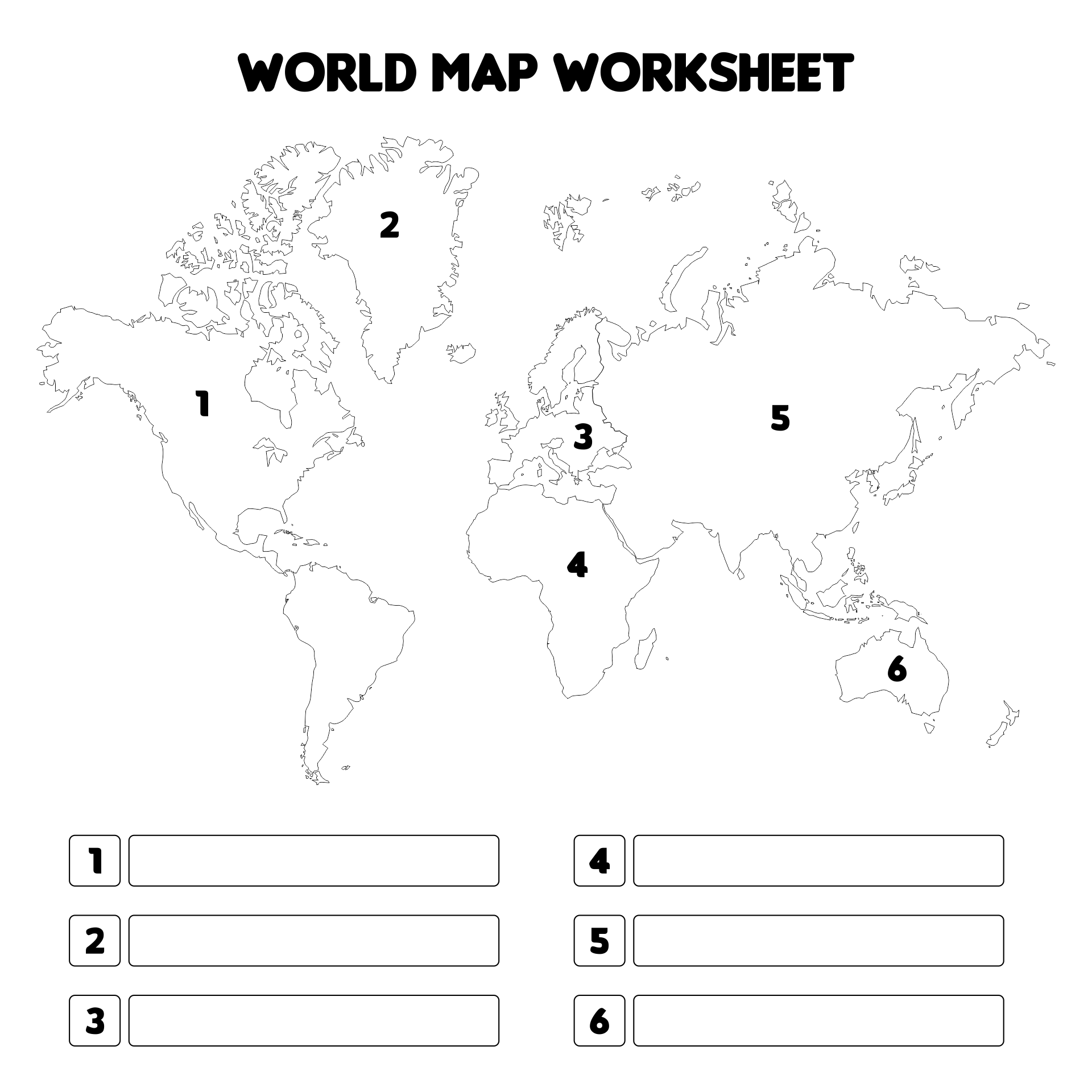 Parts Of A Map Worksheets Map Skills Printable Geography
