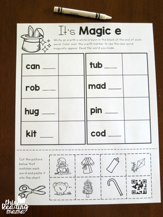 Magic E Worksheets Games Centers And Activities Worksheets Library