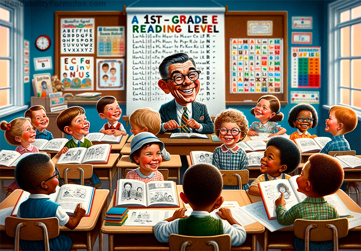 Writing for 1st Grade Readers — Syntactic Stats ...