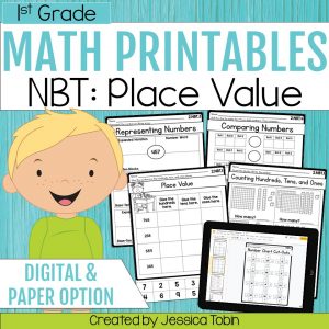 1st Grade NBT Math Worksheets - Elementary Nest