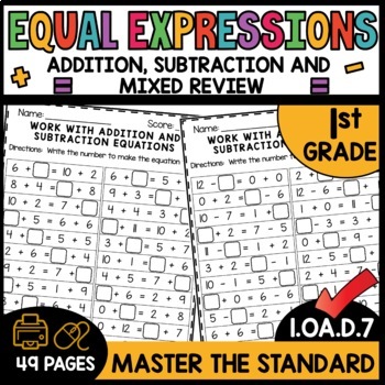 1 oa 1 worksheet