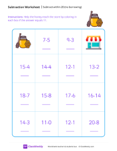 1.OA.1 Worksheets and Activities | ClassWeekly