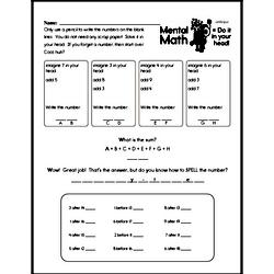 Free 1.OA.A.1 Common Core PDF Math Worksheets | edHelper.com